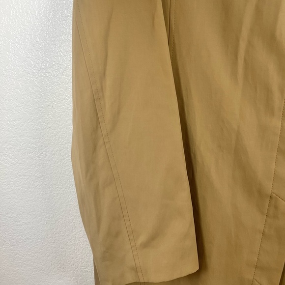 Jones New York Classic Tan Trench Coat – Women’s Large | Fall Wardrobe Essential - Picture 6 of 10